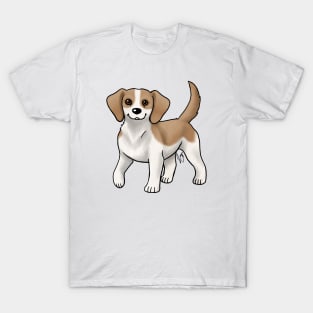 Dog - Queen Elizabeth Pocket Beagle - Lemon and White T-Shirt